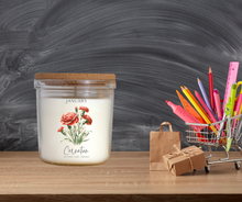 Load image into Gallery viewer, Luxury Birthday Month Candle & Matches