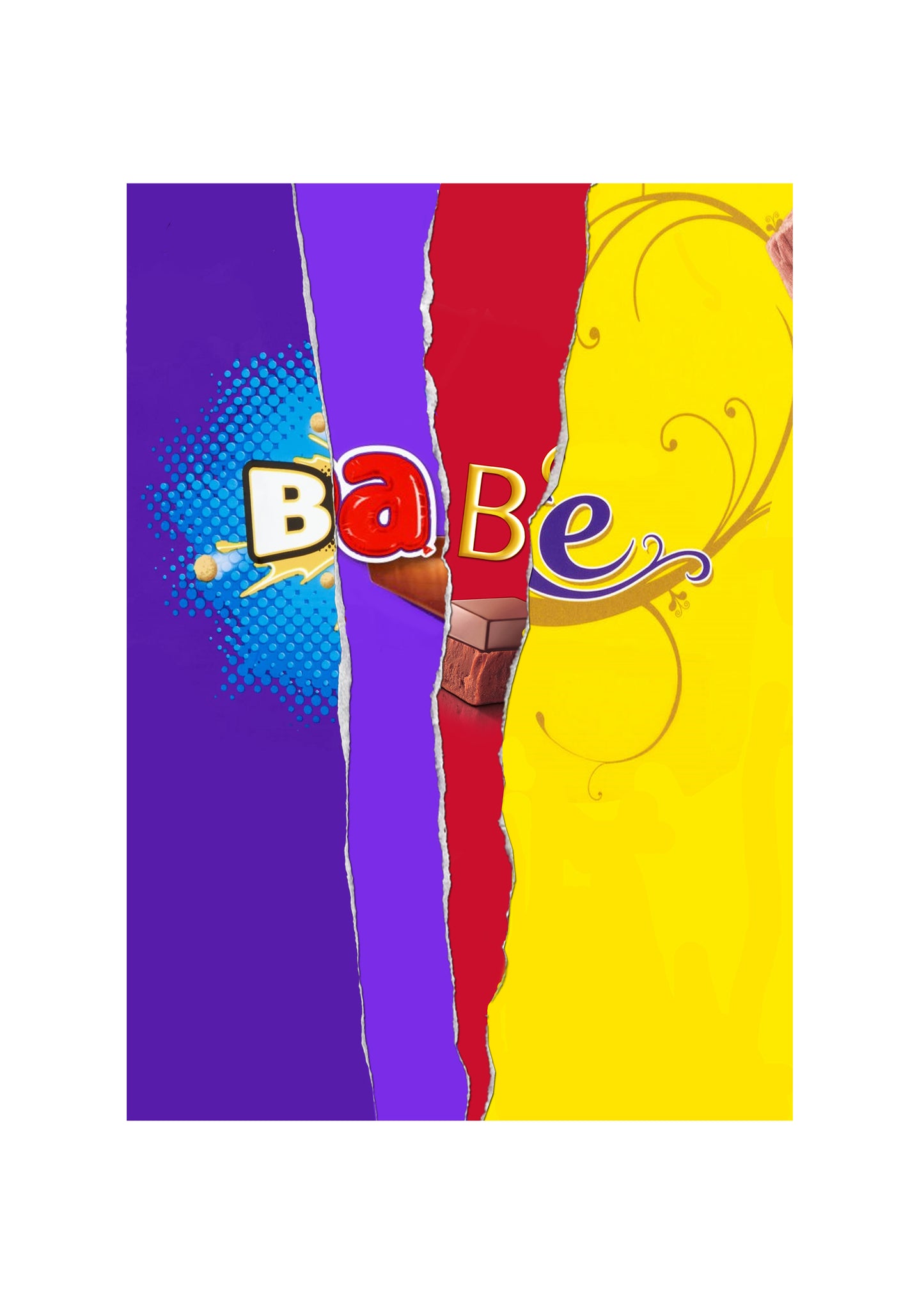 Galaxy Bar Wrapper - B Selection
