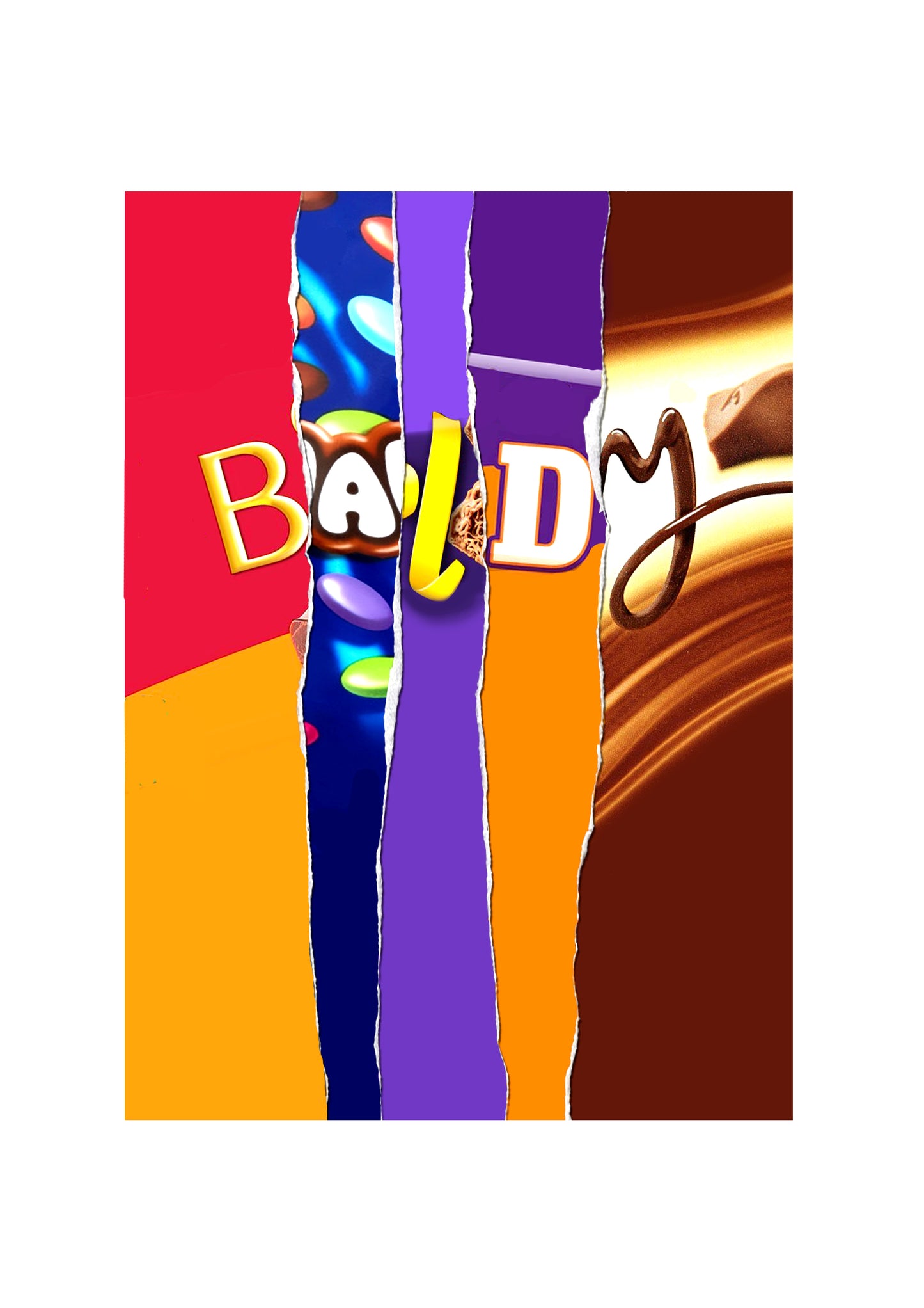 Galaxy Bar Wrapper - B Selection
