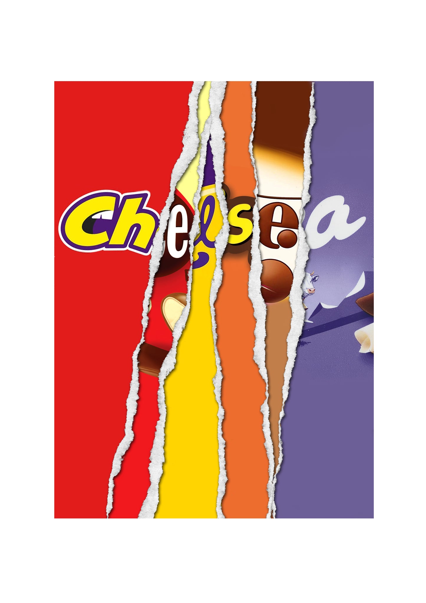 Football Team Wrapped Galaxy Chocolate Bar