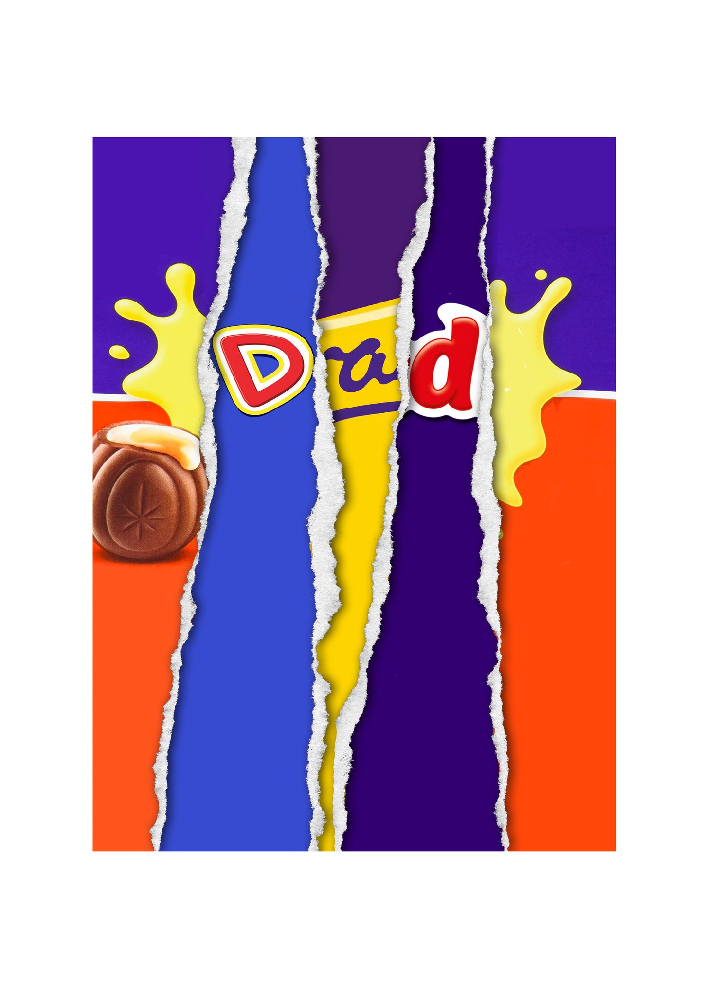Galaxy Bar Wrapper - D Selection