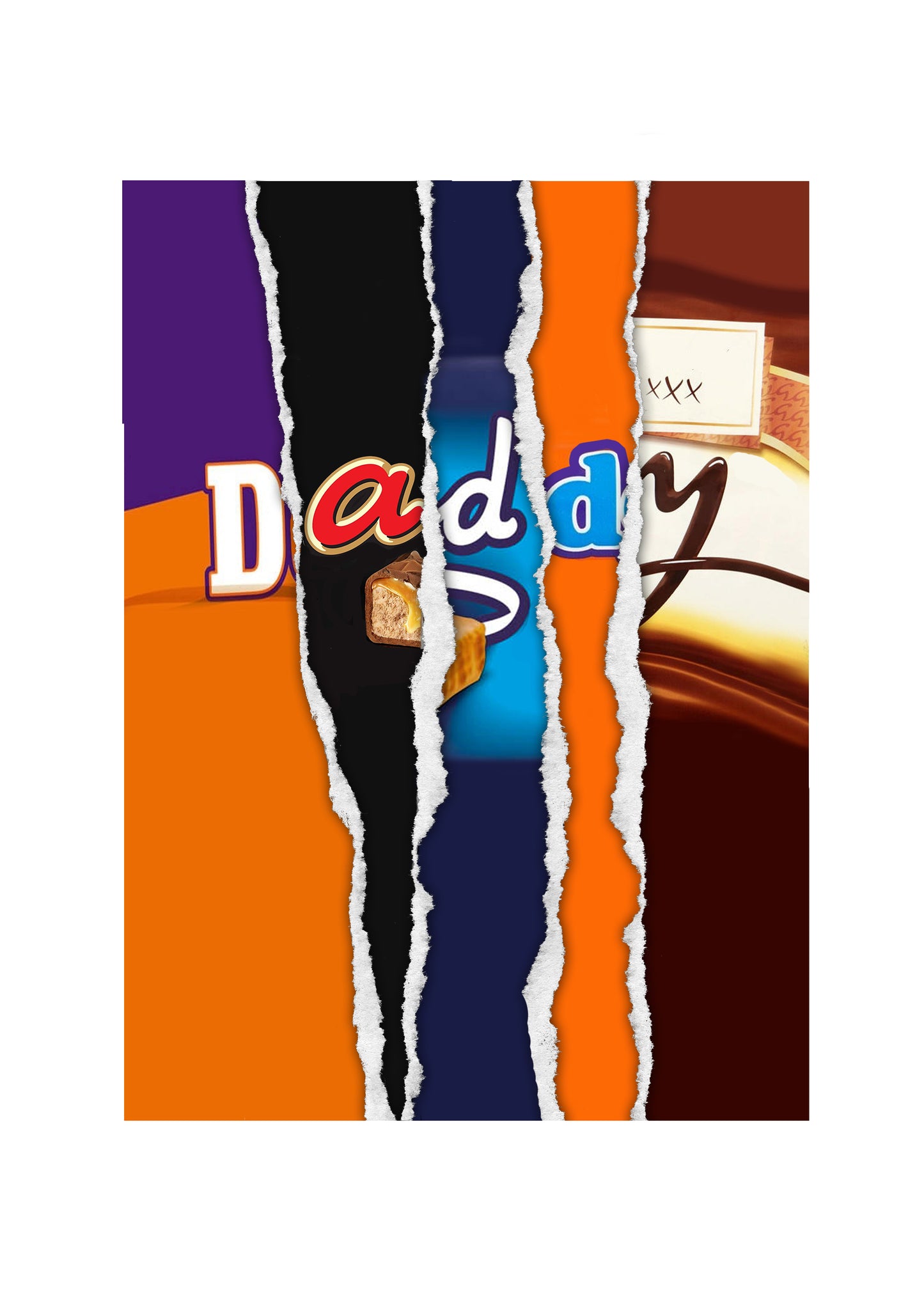 Galaxy Bar Wrapper - D Selection