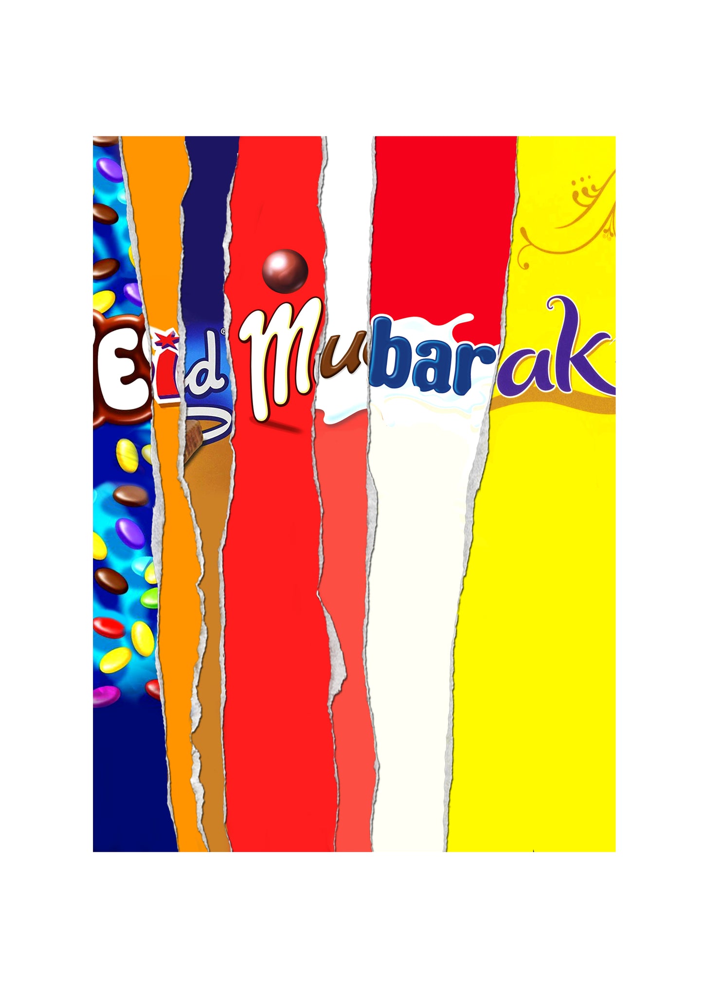 Galaxy Bar Wrapper - E & F Selection