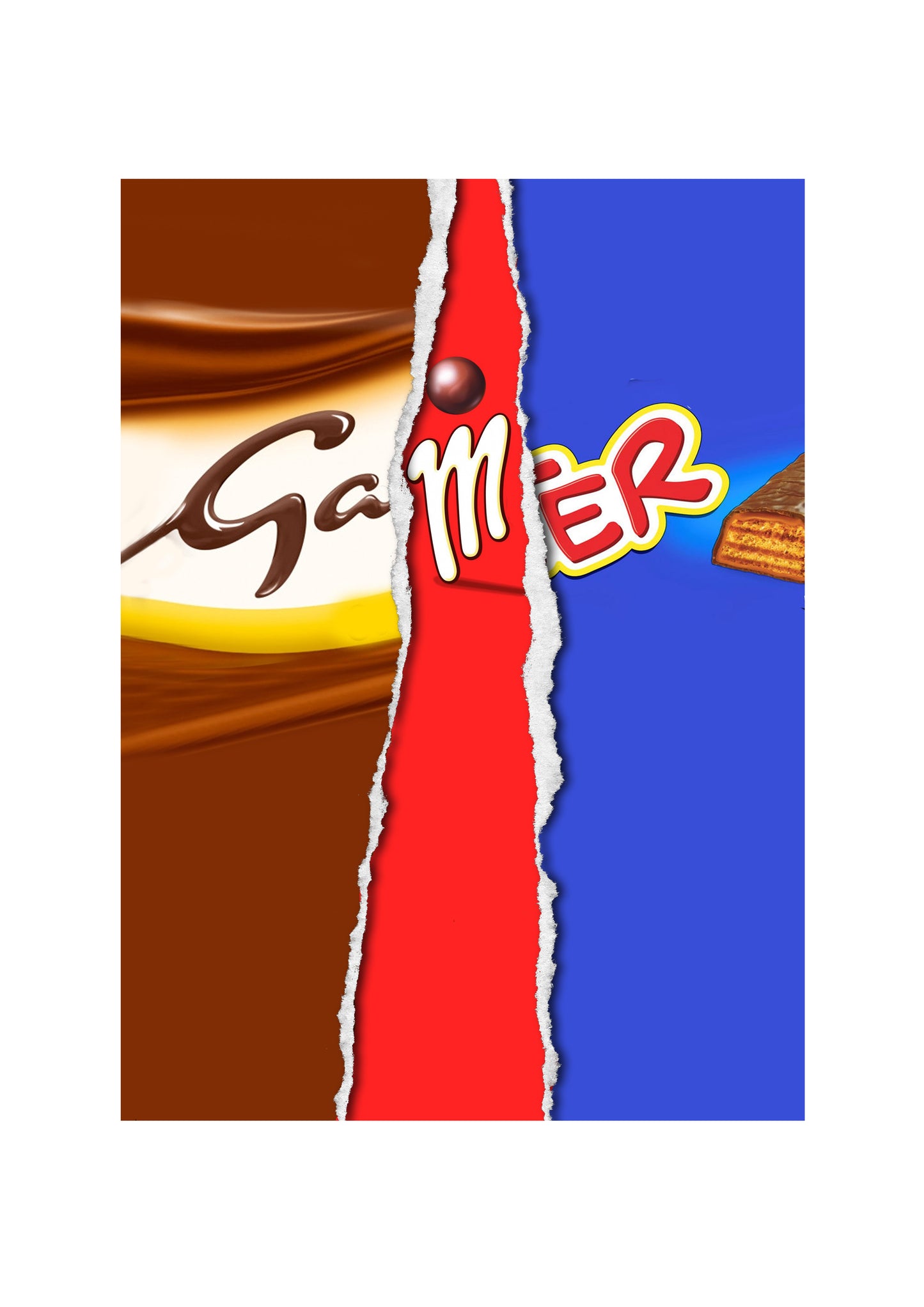 Galaxy Bar Wrapper - "G and H" selection