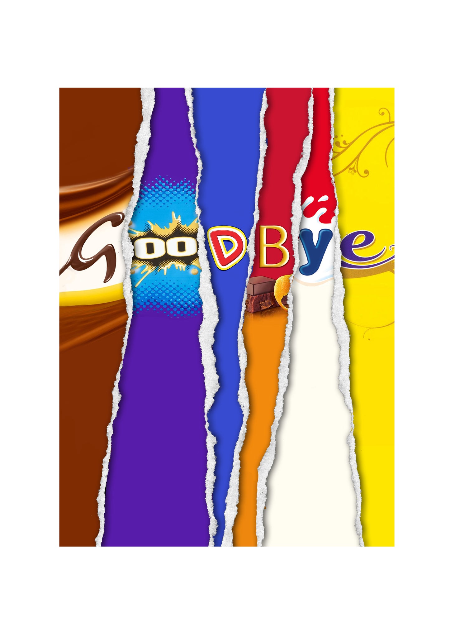 Galaxy Bar Wrapper - "G and H" selection