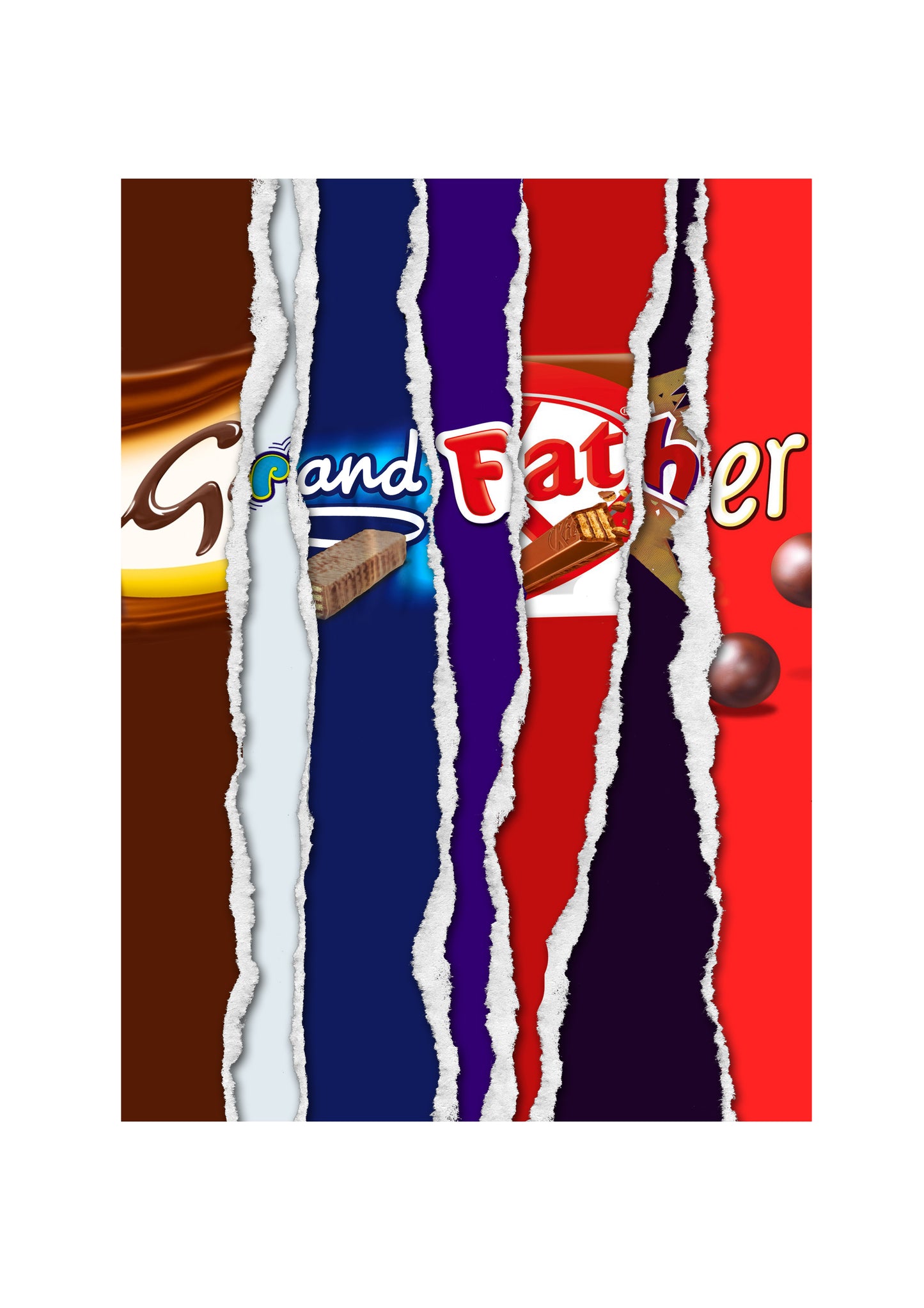 Galaxy Bar Wrapper - "G and H" selection
