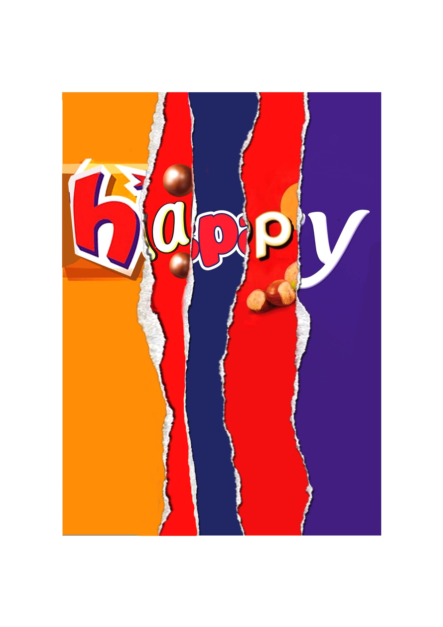 Galaxy Bar Wrapper - "G and H" selection