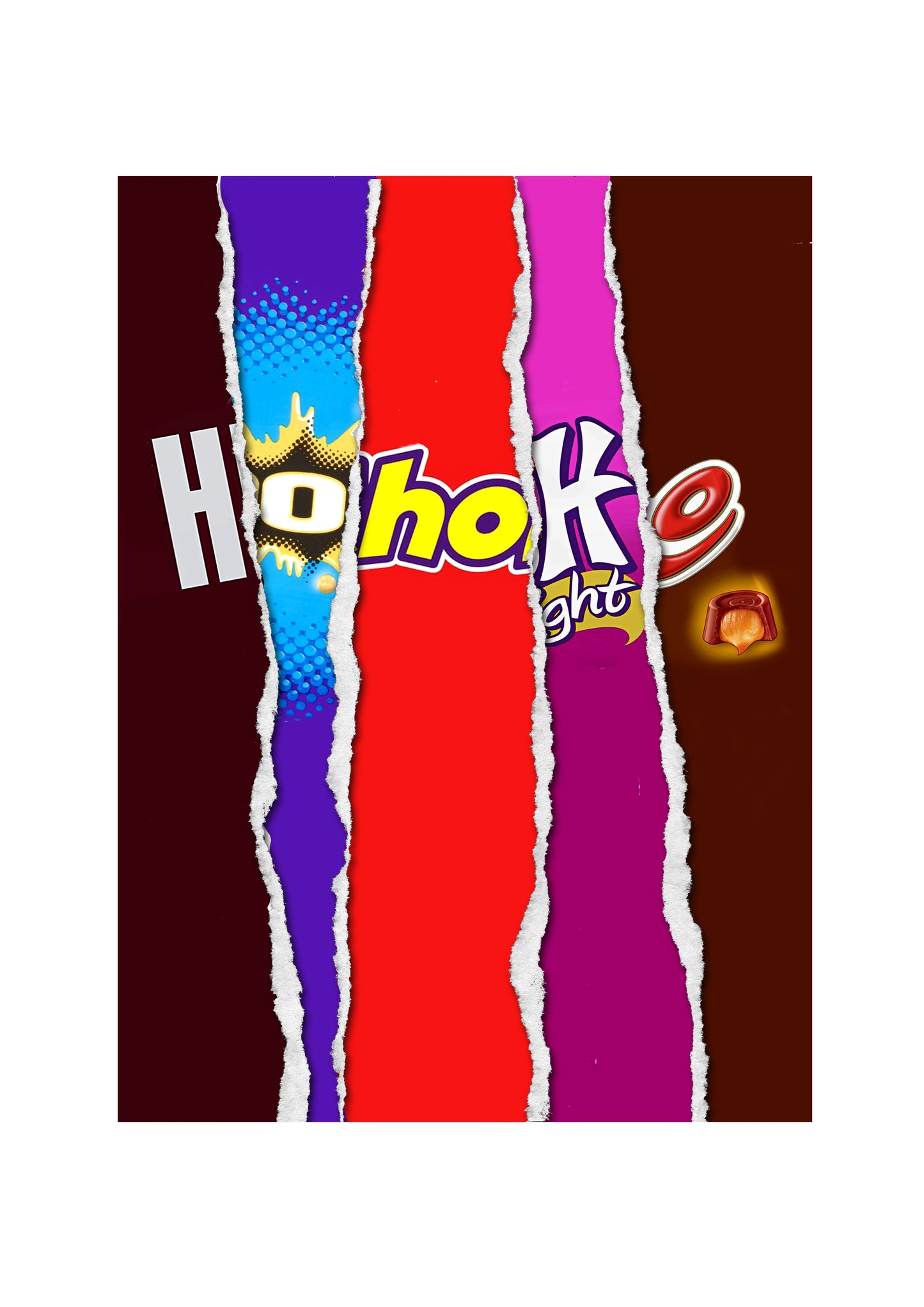 Galaxy Bar Wrapper - "G and H" selection