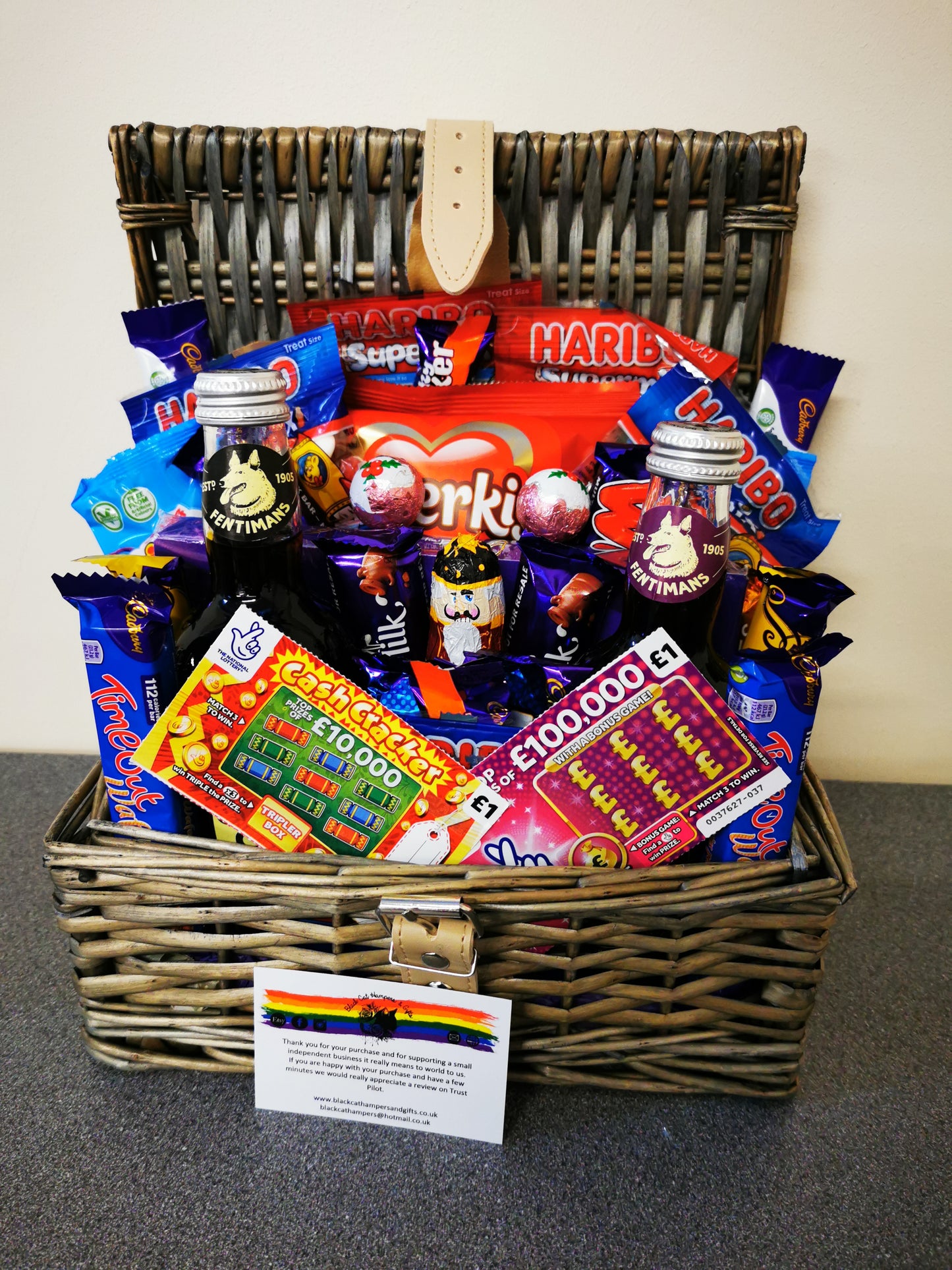 Posh Pop, Chocolates, Sweets and Scratchcards