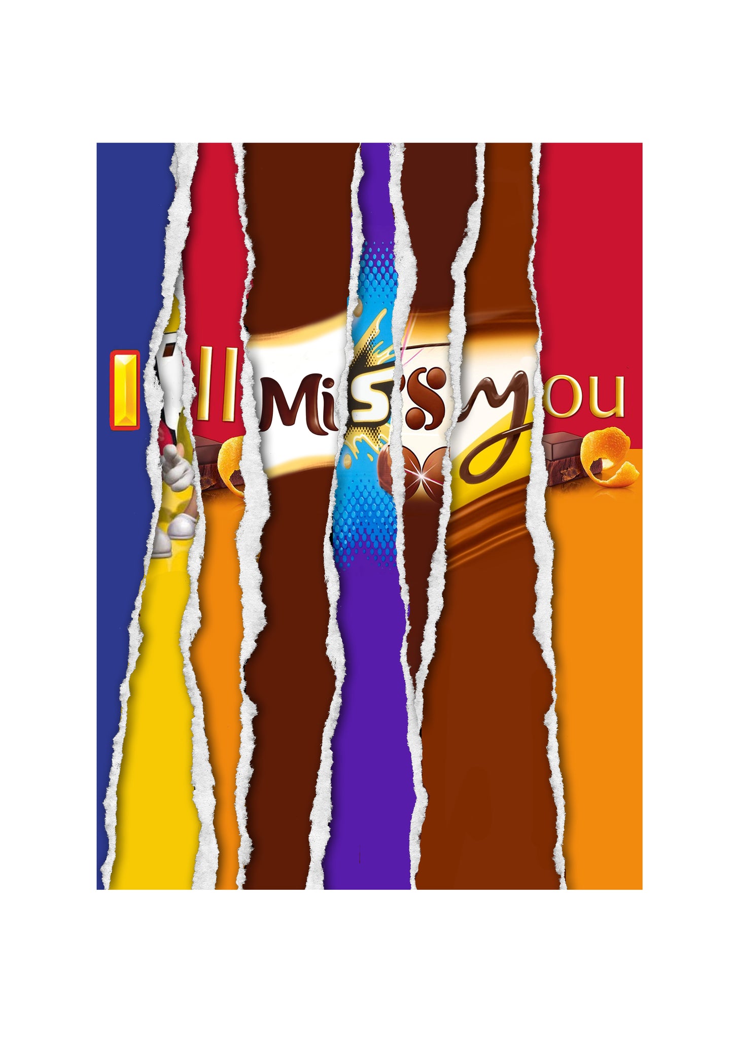 Galaxy Bar Wrapper "I" and "J" and "K" Selection