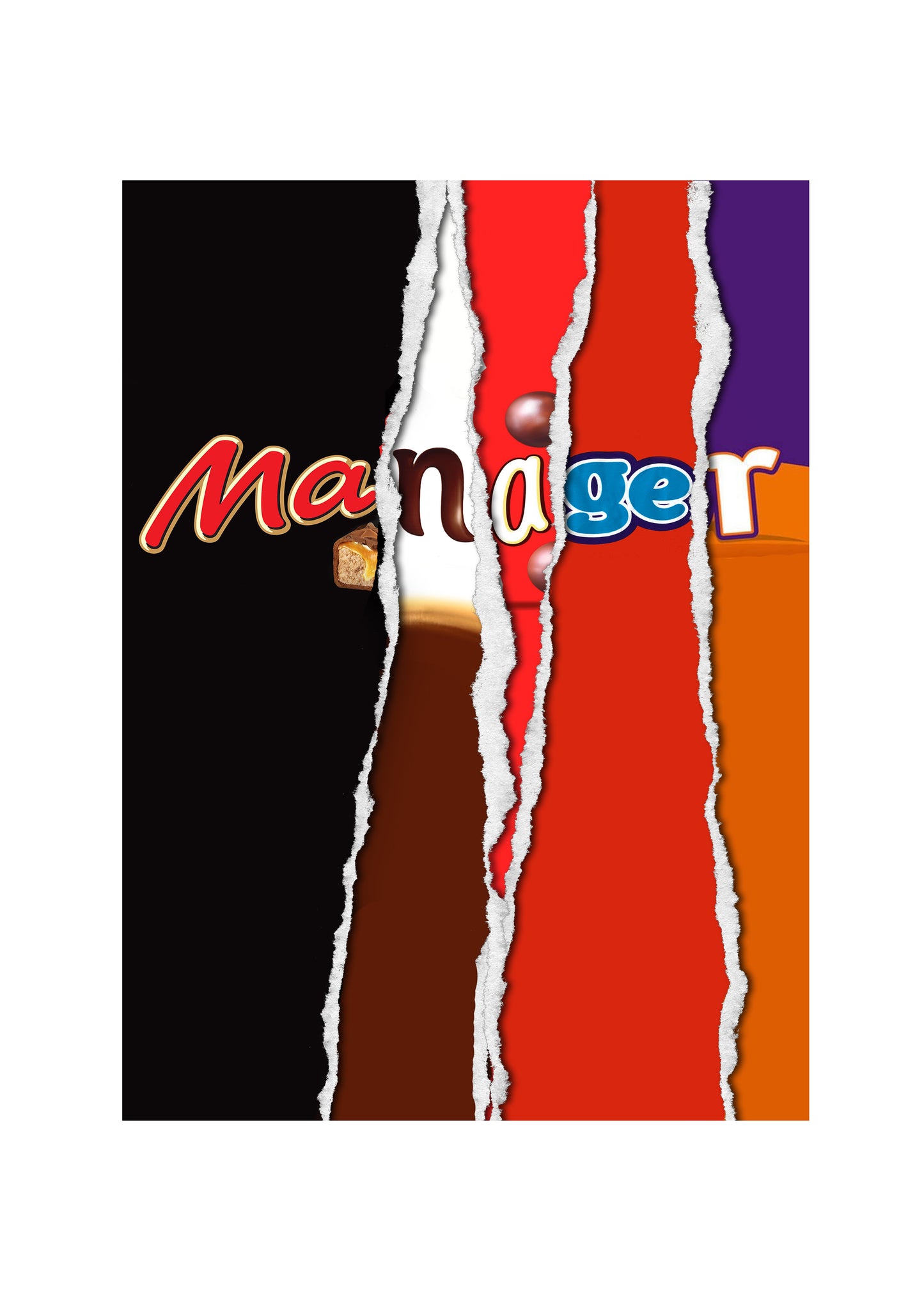Galaxy Bar Wrapper - "L", "M" and "N" Selection