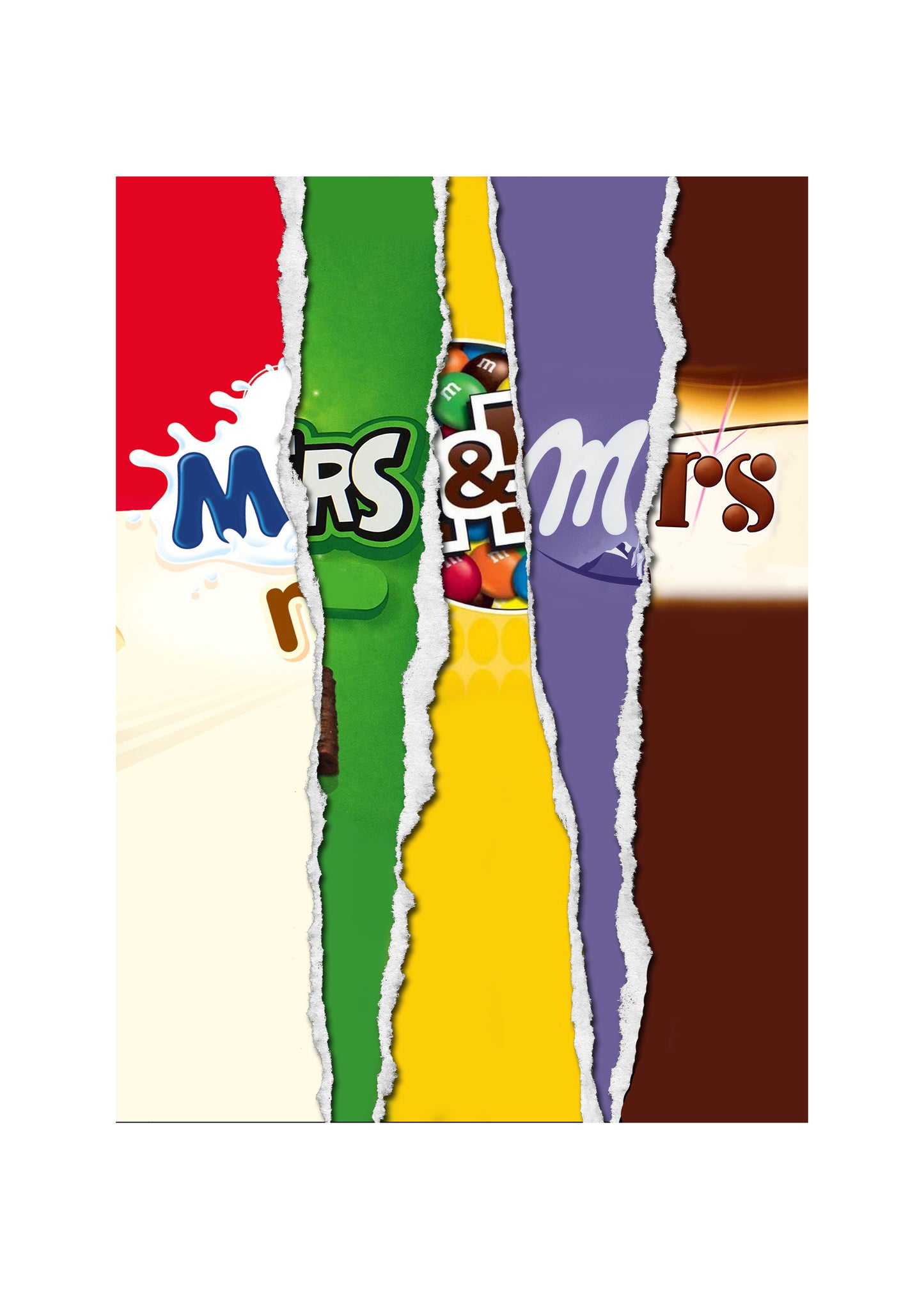 Galaxy Bar Wrapper - "L", "M" and "N" Selection