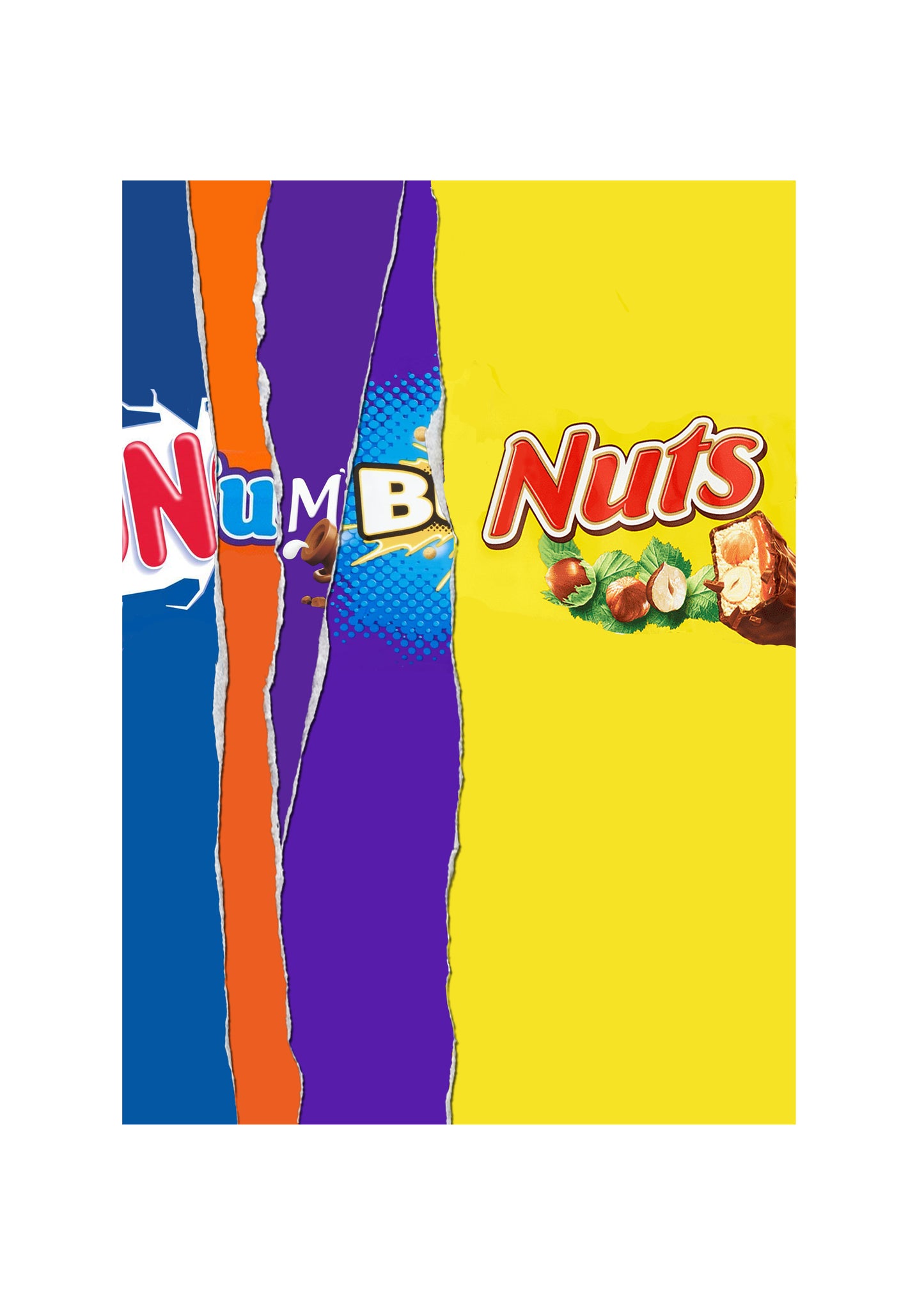 Galaxy Bar Wrapper - "L", "M" and "N" Selection