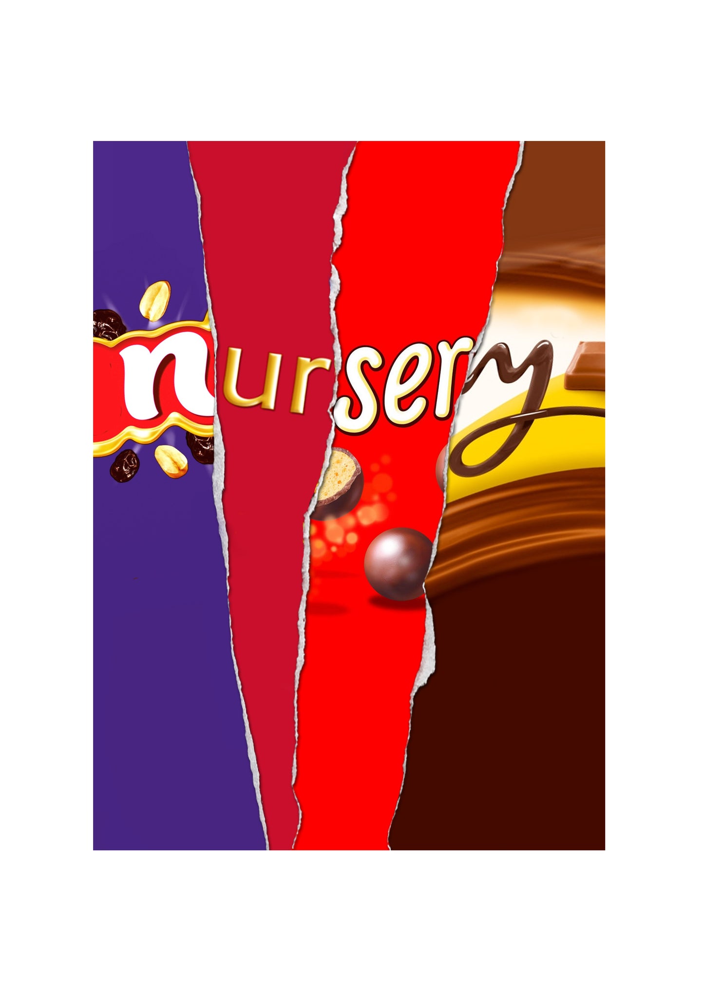 Galaxy Bar Wrapper - "L", "M" and "N" Selection