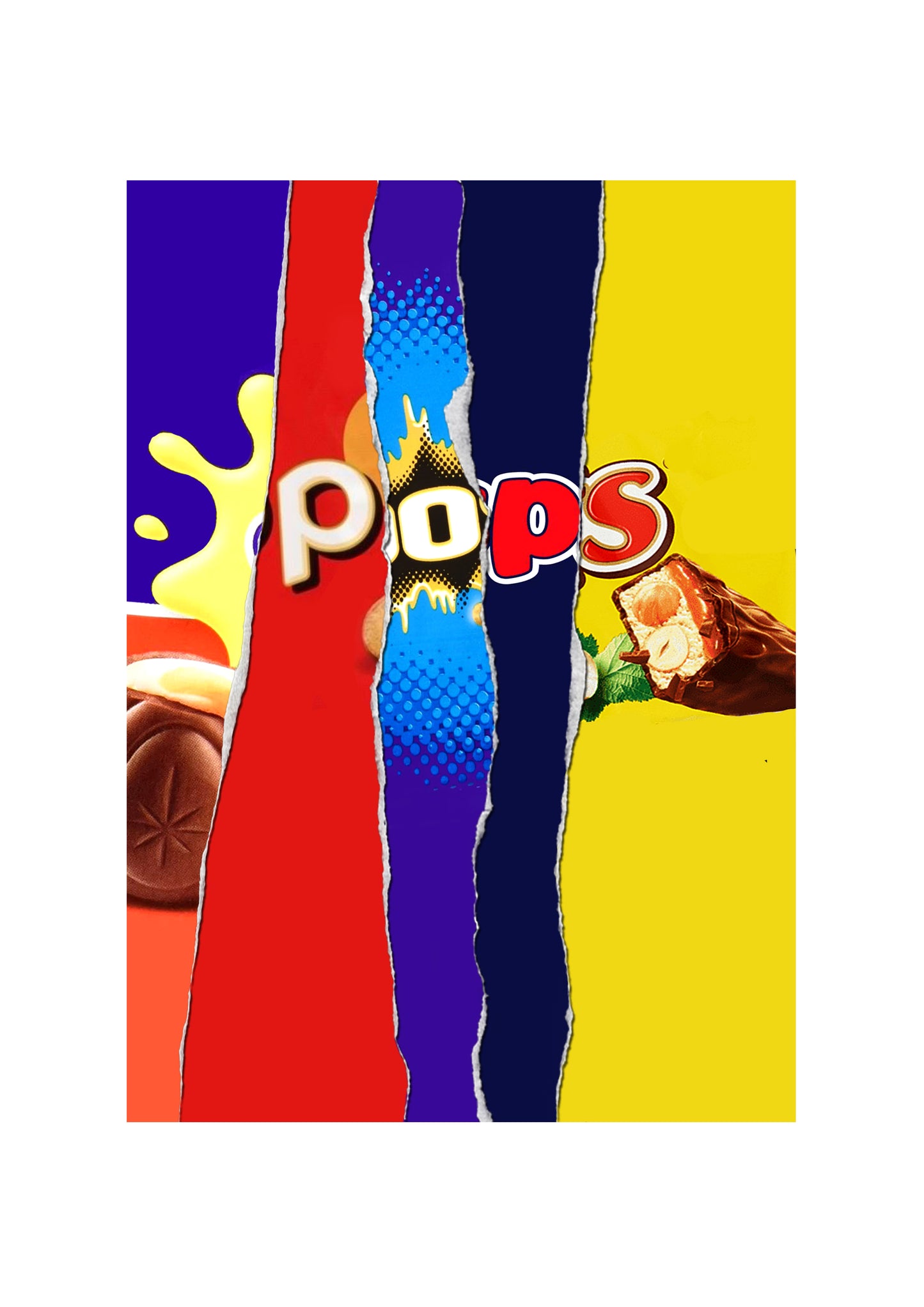 Galaxy Bar Wrapper -"O", "P", "Q", and "R" Selection