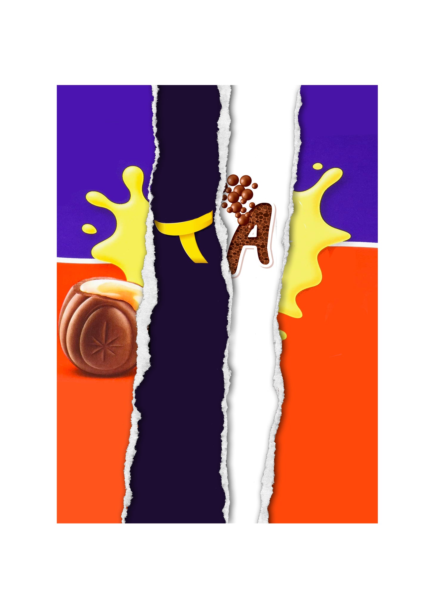 Galaxy Bar Wrappers - "S", "T", "U", "V" Selection