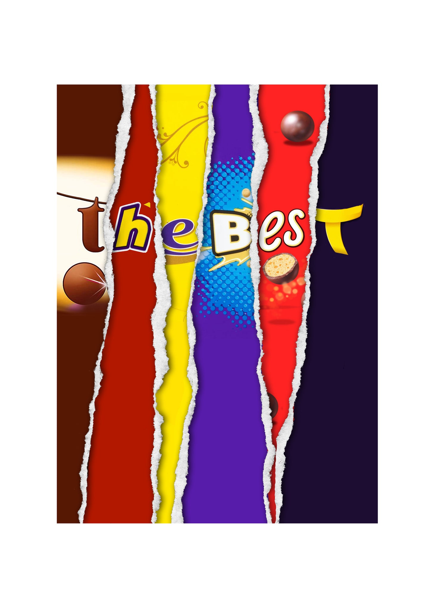Galaxy Bar Wrappers - "S", "T", "U", "V" Selection