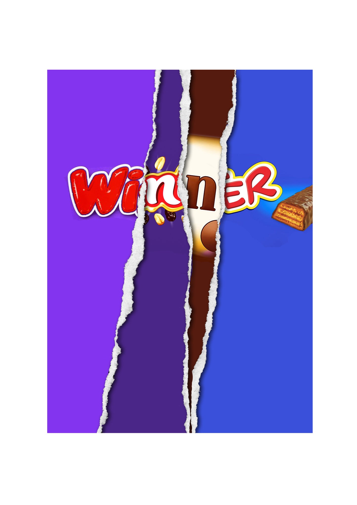 Galaxy Bar Wrapper - "W", "Y"