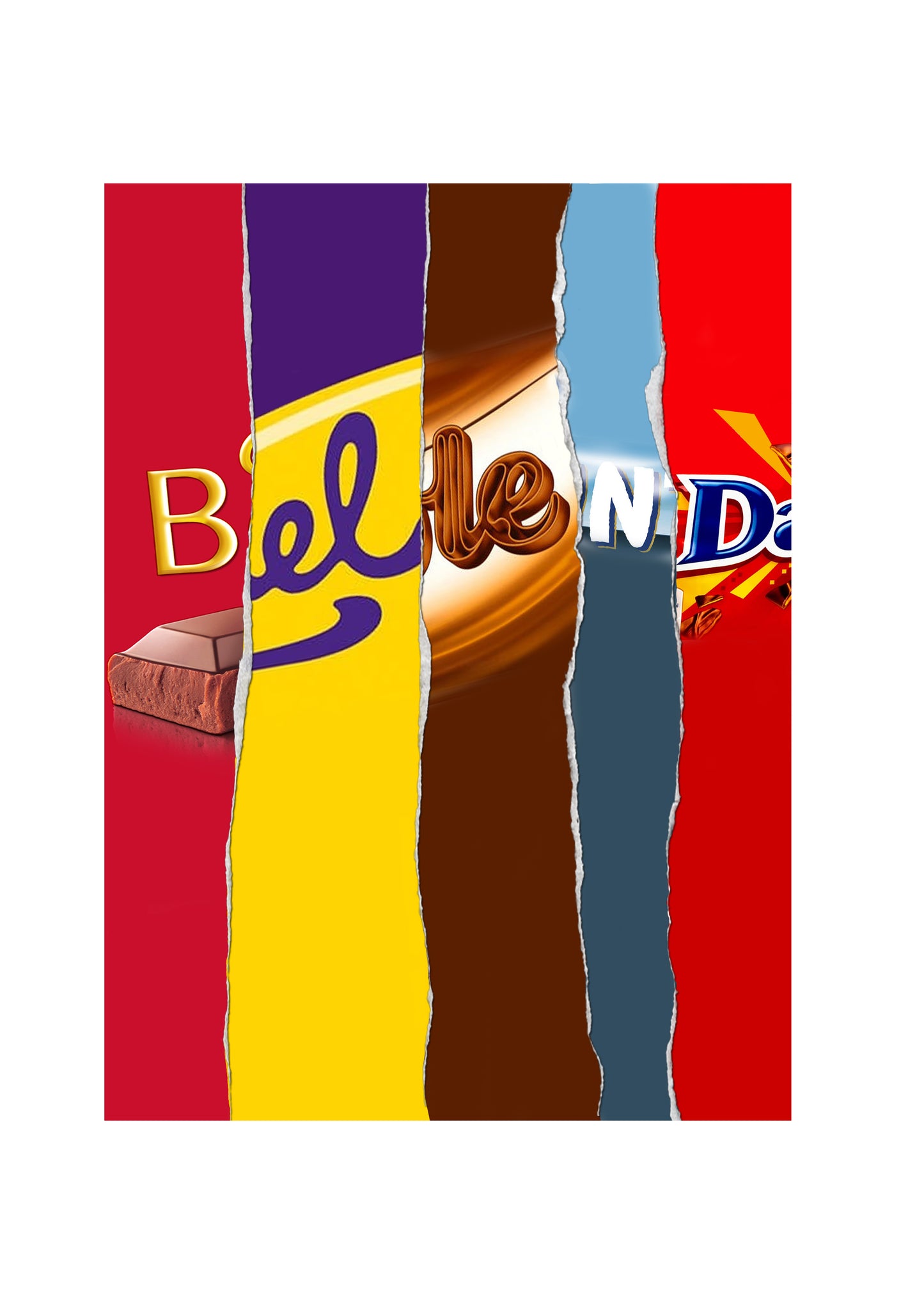 Galaxy Bar Wrapper - B Selection