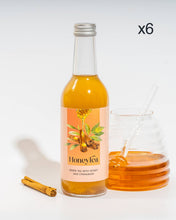 Load image into Gallery viewer, HoneyTea Honey &amp; Cinnamon Iced Green Tea Bottles x6

