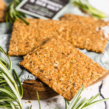Load image into Gallery viewer, Rosemary &amp; Sea Salt - Yorkshire Savoury Crackers
