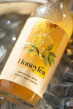 Load image into Gallery viewer, HoneyTea Honey &amp; Lemon Iced Green Tea Bottles x6
