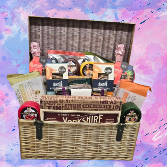 Deluxe Prosecco, Cheese and Yorkshire Treat Large Hamper