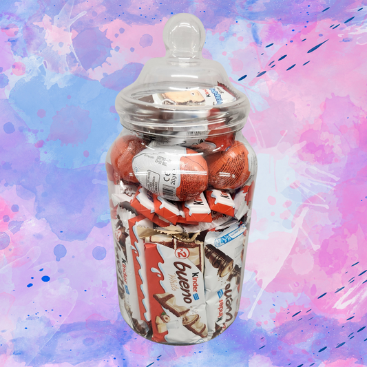 Large Kinder Filled Jar - (Other Chocolate Available)