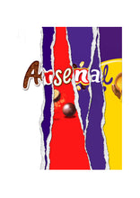Load image into Gallery viewer, Football Team Wrapped Galaxy Chocolate Bar
