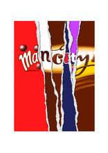 Load image into Gallery viewer, Football Team Wrapped Galaxy Chocolate Bar
