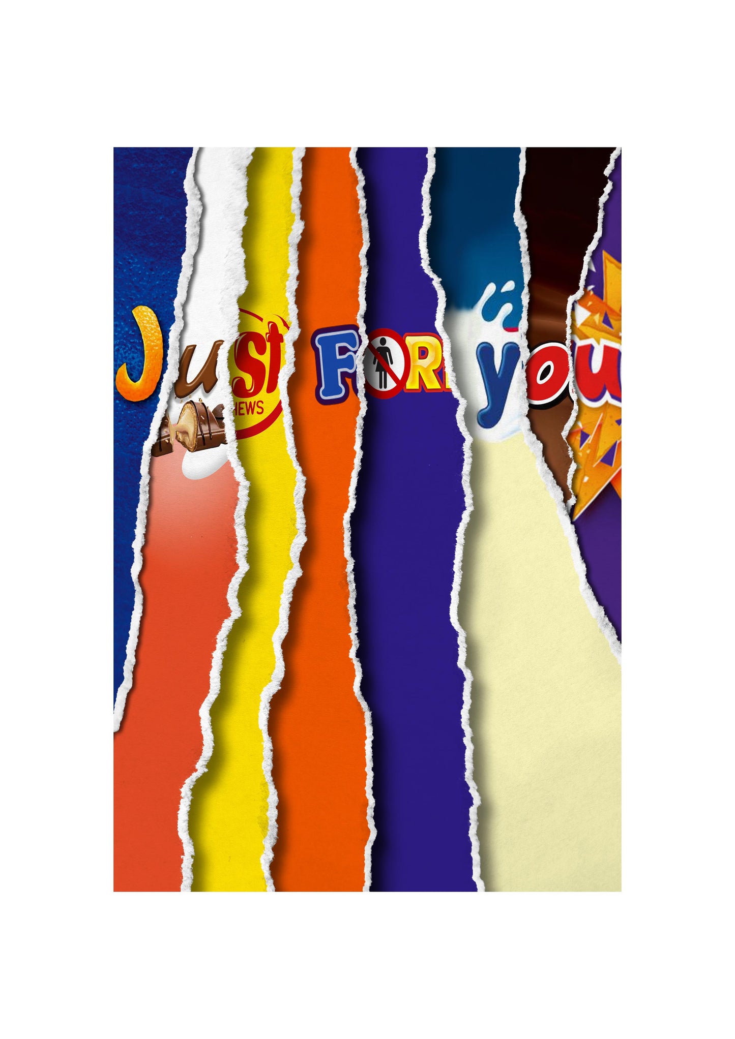 Galaxy Bar Wrappers - "S", "T", "U", "V" Selection